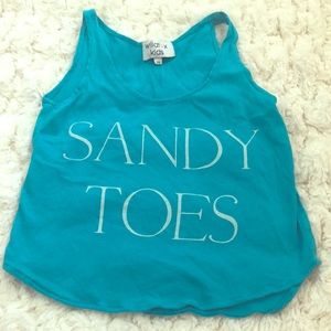 Wildfox Little girls tank top